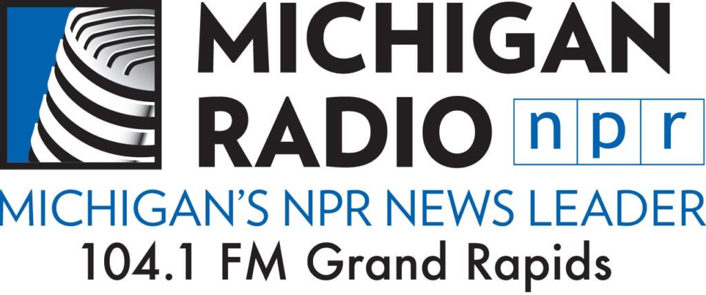 Michigan Radio NPR Michigan's NPR News Leader 104.1 FM Grand Rapids logo